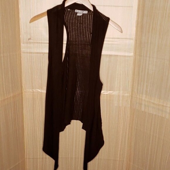 Two-One-Two Womens Brown Lightweight Waterfall Vest XL - Picture 1 of 6